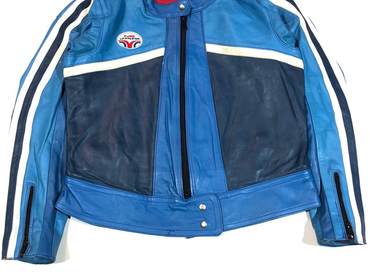 Other EuroLeathers Racing Moto Leather Jacket Vintage Size US M / EU 48-50 / 2 - 5 Thumbnail