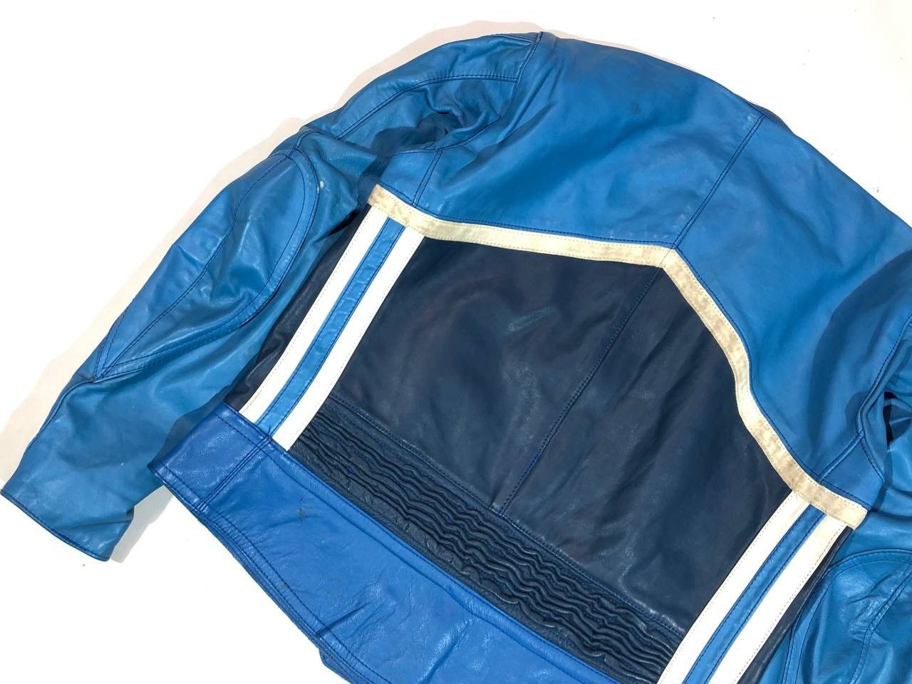 Other EuroLeathers Racing Moto Leather Jacket Vintage Size US M / EU 48-50 / 2 - 12 Thumbnail