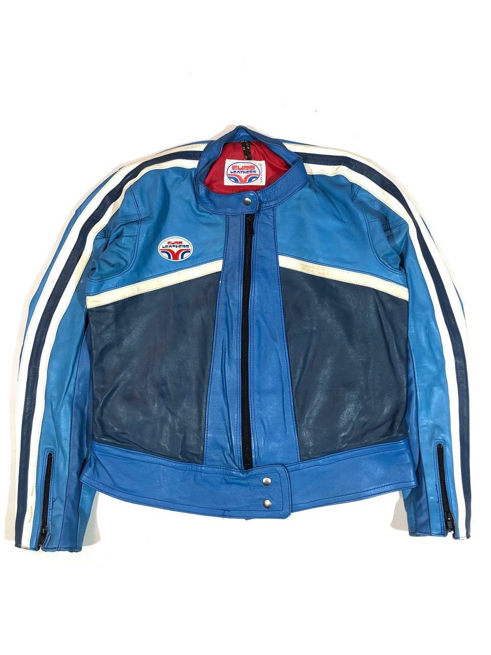Other EuroLeathers Racing Moto Leather Jacket Vintage Size US M / EU 48-50 / 2 - 1 Thumbnail