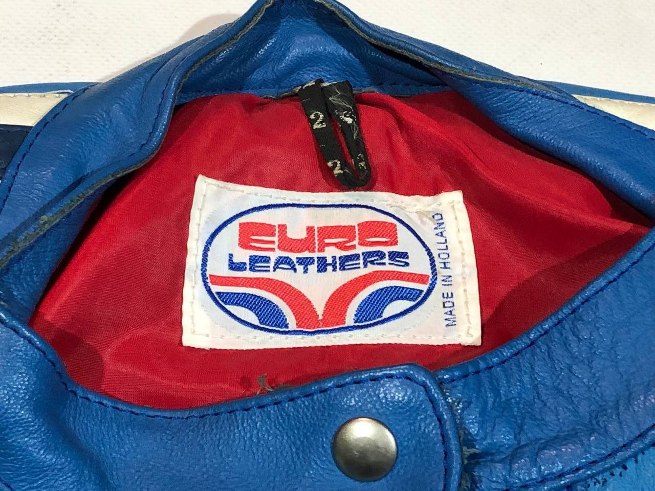 Other EuroLeathers Racing Moto Leather Jacket Vintage Size US M / EU 48-50 / 2 - 9 Thumbnail