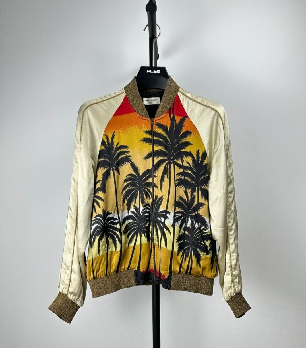 Saint Laurent Paris Saint Laurent Coconut silk jacket Size US M / EU 48-50 / 2 - 1 Thumbnail