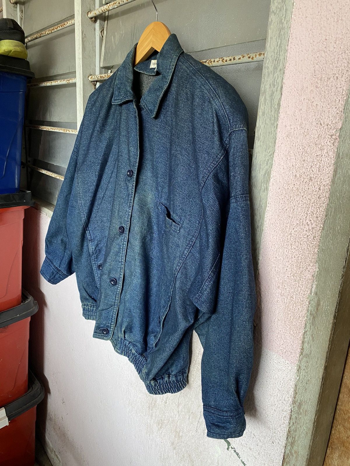 Japanese Brand × Vintage ⚡️Steals⚡️ Vintage Simple Life Baggy Jacket Size L / US 10 / IT 46 - 4 Thumbnail