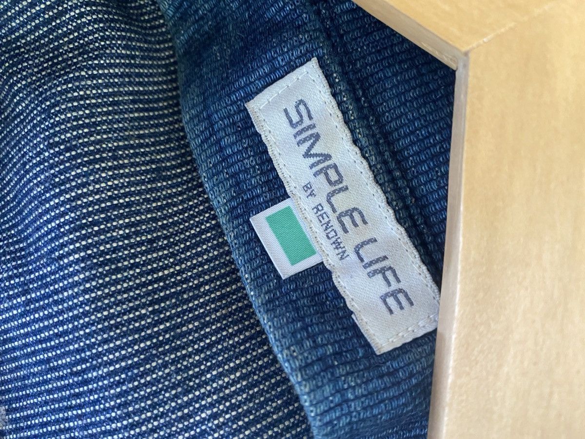 Japanese Brand × Vintage ⚡️Steals⚡️ Vintage Simple Life Baggy Jacket Size L / US 10 / IT 46 - 7 Thumbnail