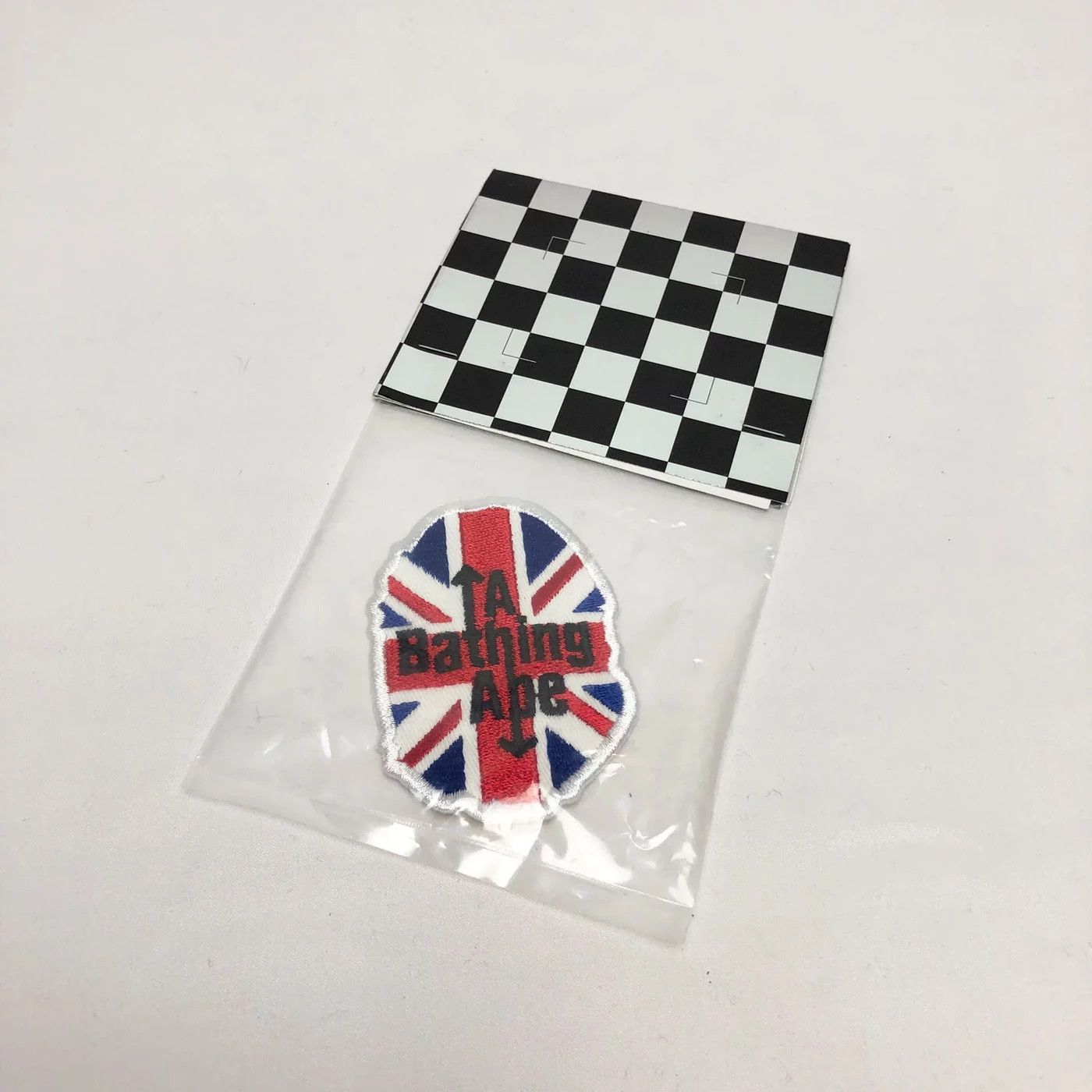 Bape BAPE PATCH 🇬🇧 Union Jack Iron-on UK Flag London Very Ape Size ONE SIZE - 3 Thumbnail