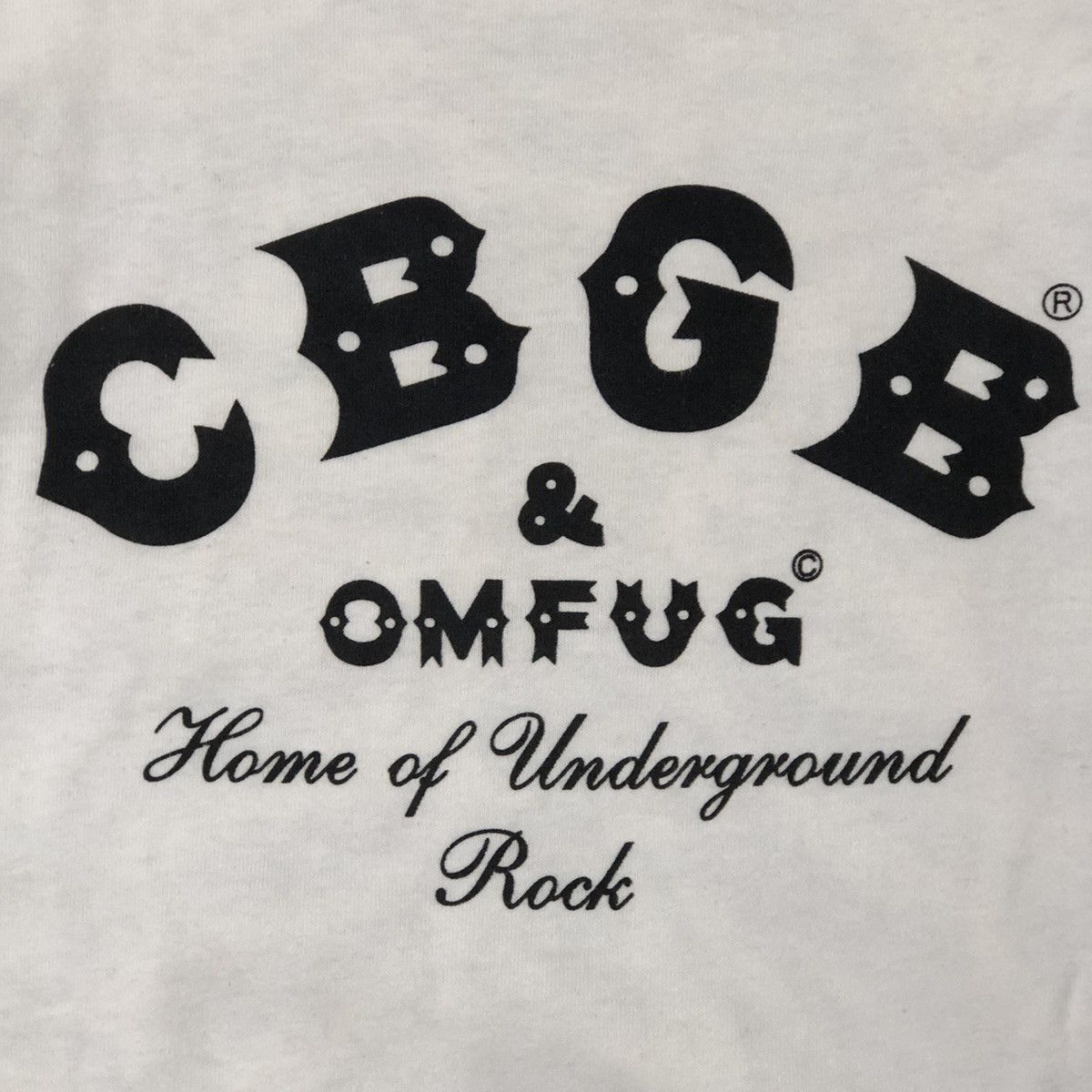 Vintage 📣FINAL DROP📣1990s CBGB Reversible Skeleton Longsleeve Size US L / EU 52-54 / 3 - 9 Thumbnail
