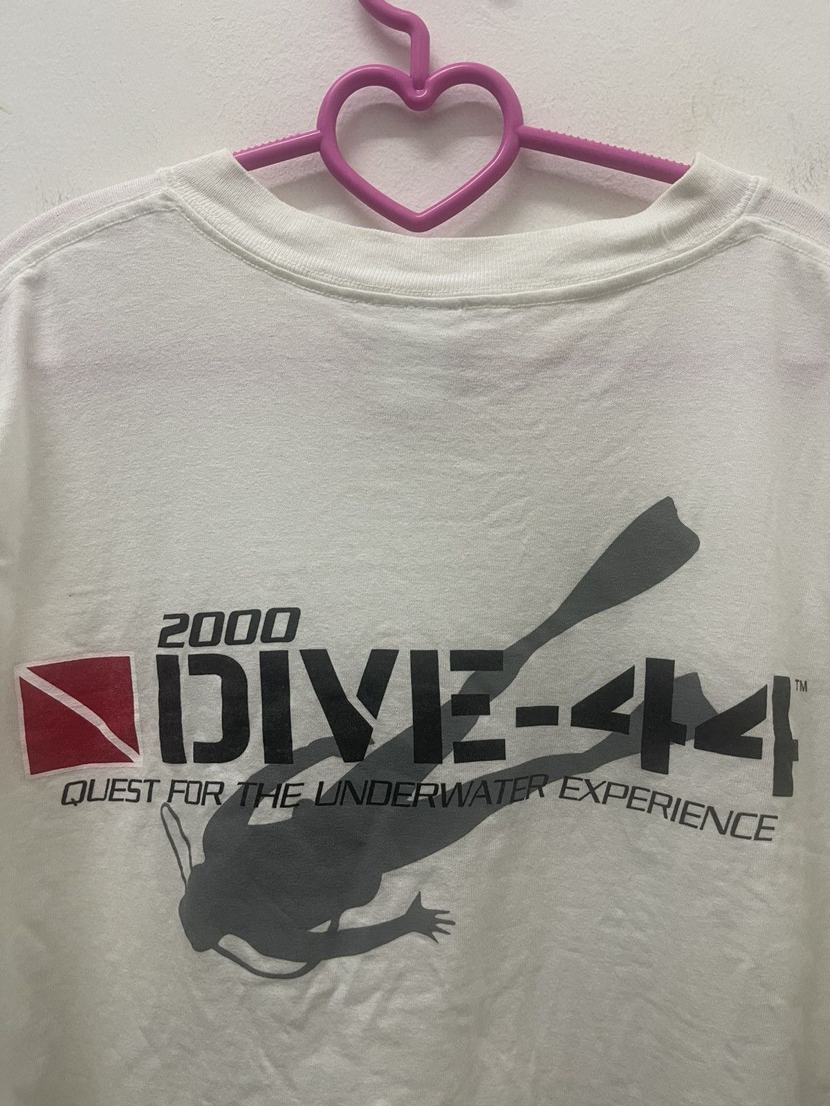 Vintage Rare Vintage DIVE-44 2000 Underwater Experience Promo Tee Size US L / EU 52-54 / 3 - 2 Thumbnail