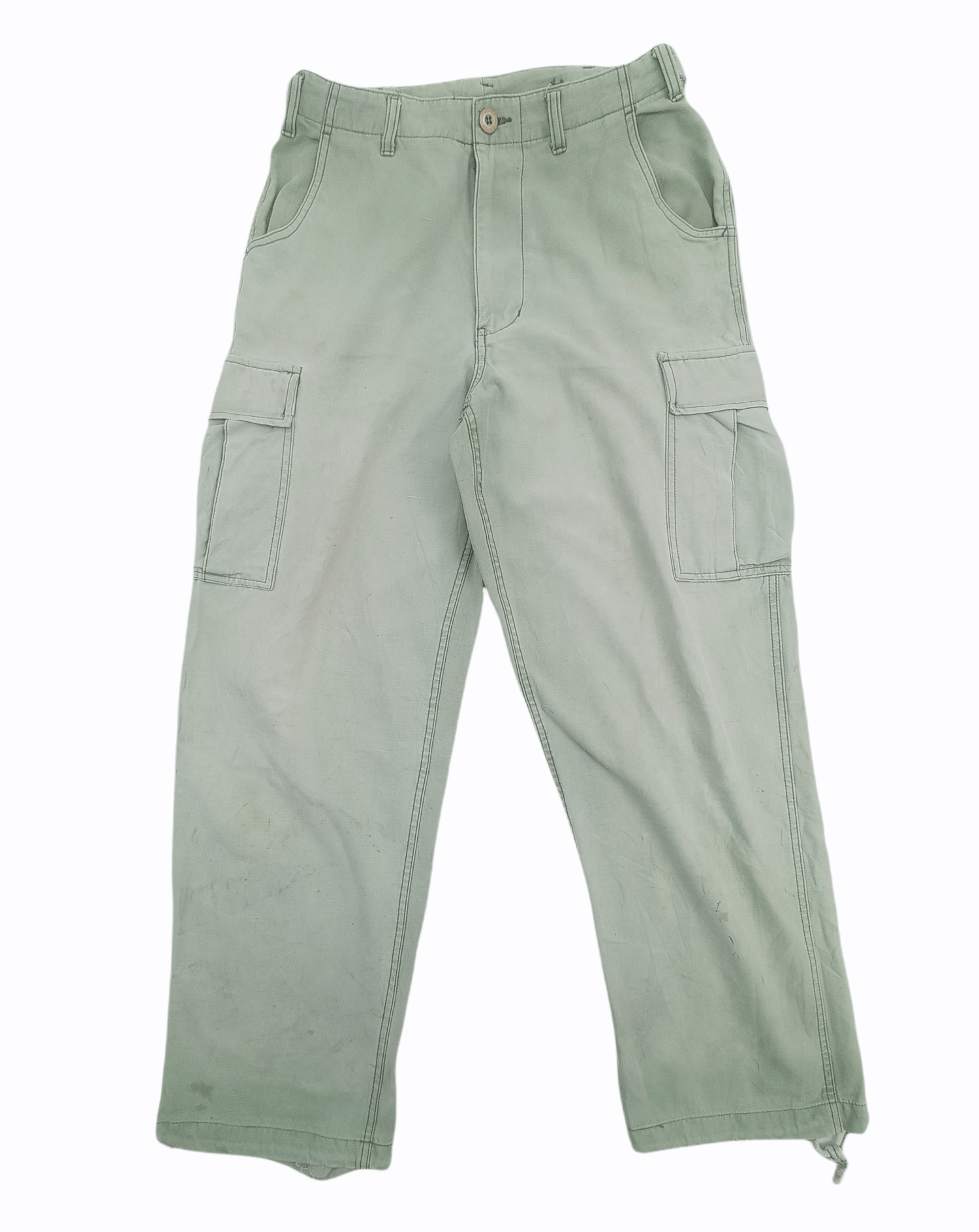 image of Flit Of Combat Military Cargo Pants in Faded Green, Men's (Size 31)