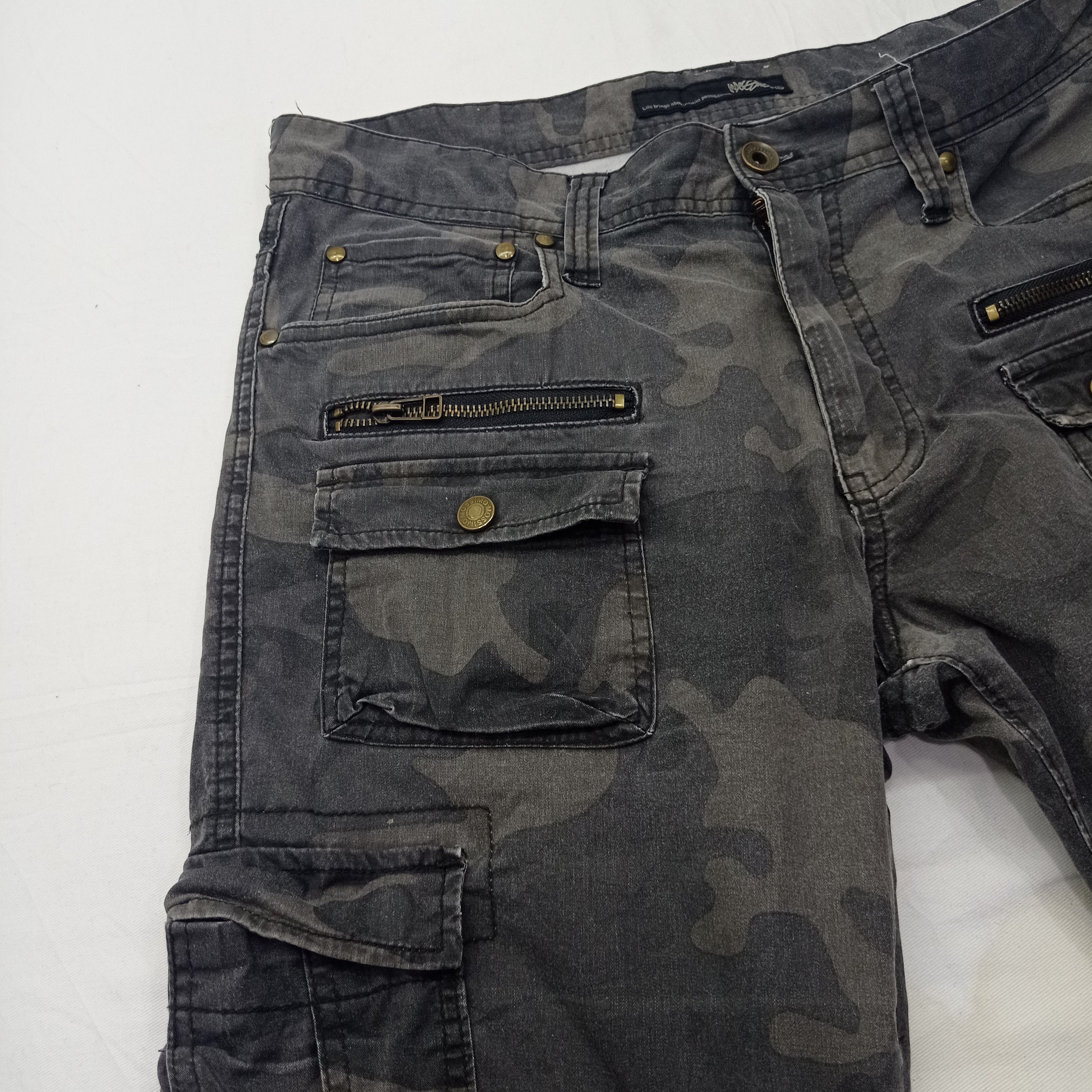 Japanese Brand × Mossimo Mossimo Camo Multi Pocket Cargo Pant Size US 31 - 6 Thumbnail