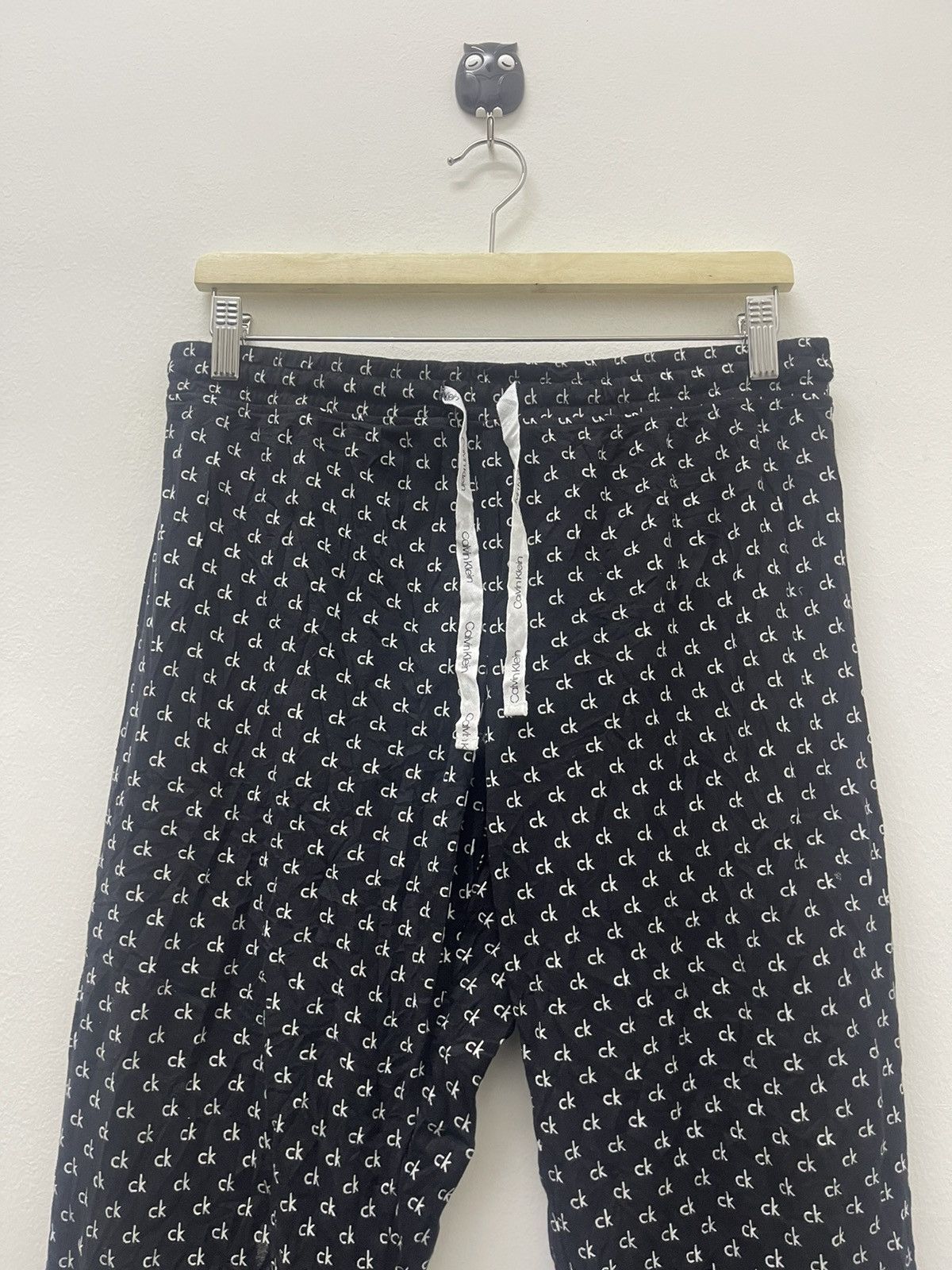 Calvin Klein Rare CALVIN KLEIN CK Full All Over Sleepwear Pant Size 32" / US 10 / IT 46 - 2 Thumbnail