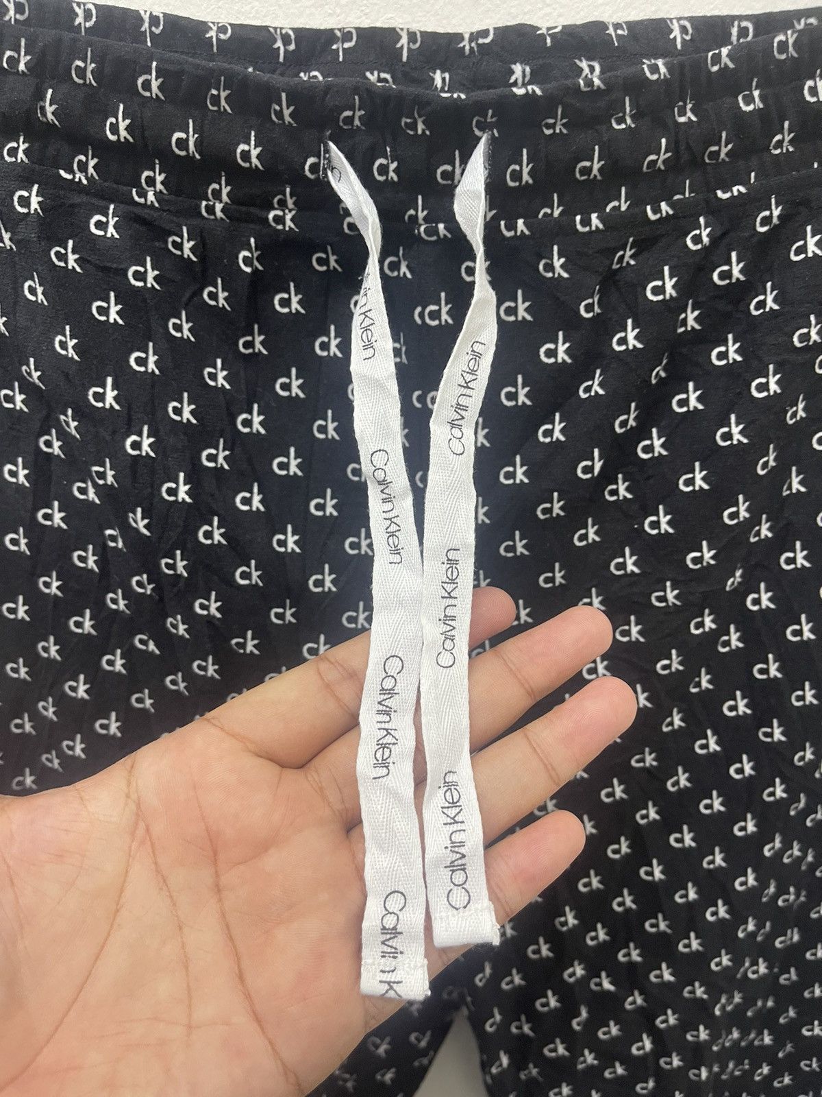 Calvin Klein Rare CALVIN KLEIN CK Full All Over Sleepwear Pant Size 32" / US 10 / IT 46 - 3 Thumbnail