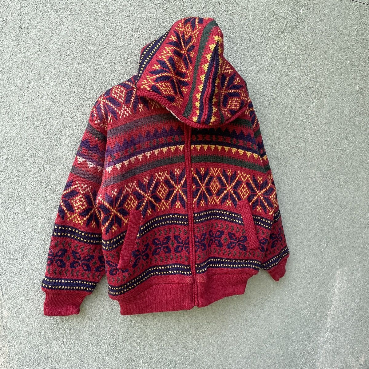 Japanese Brand Japanese Vintage Native Tribal Design Zipper Hooded Jacket Size US L / EU 52-54 / 3 - 2 Thumbnail