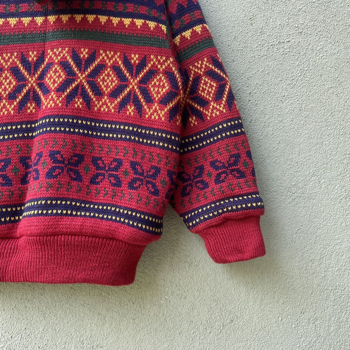 Japanese Brand Japanese Vintage Native Tribal Design Zipper Hooded Jacket Size US L / EU 52-54 / 3 - 10 Thumbnail
