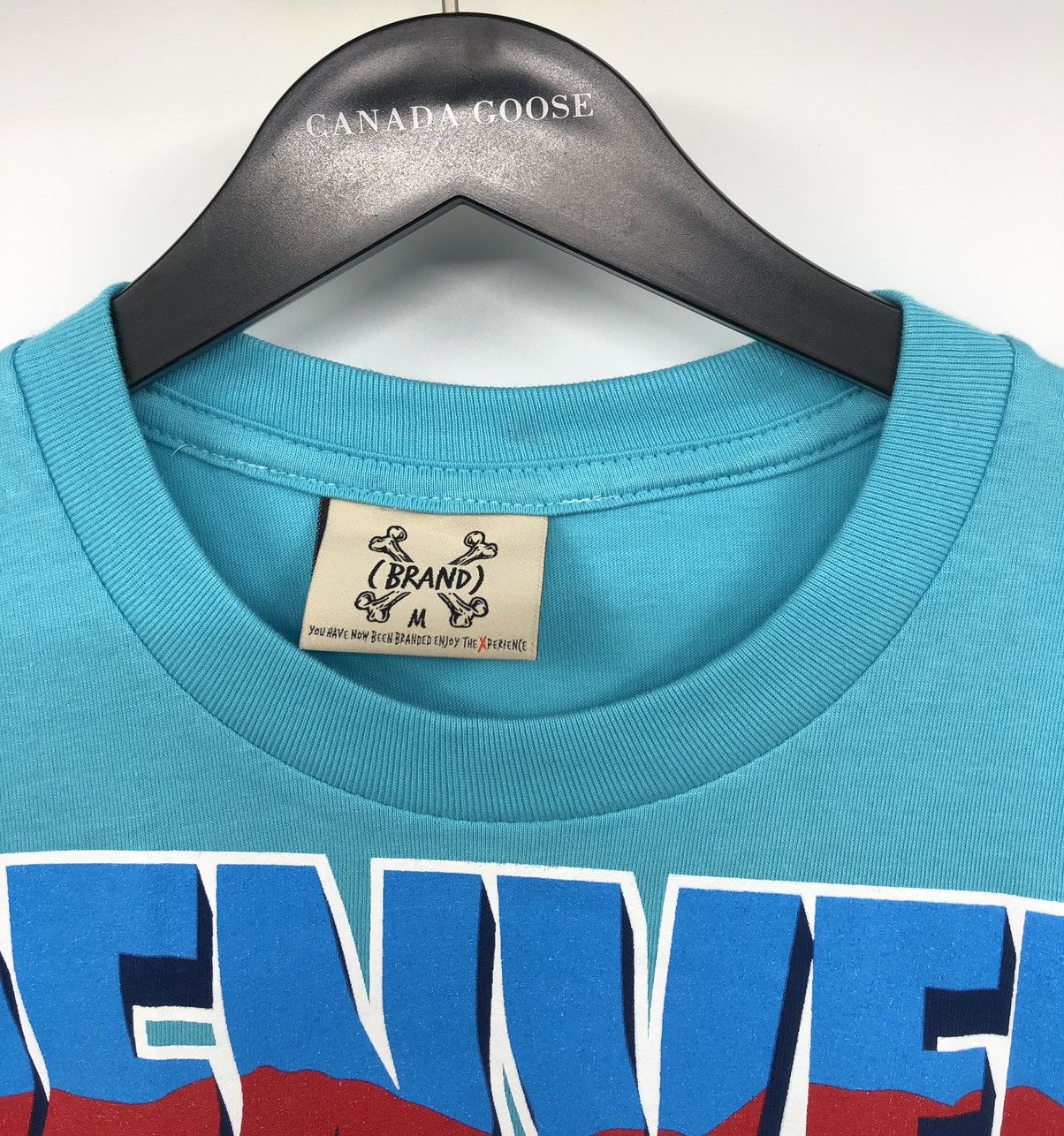 Other Brand X Studio Denver Skull Basketball Blue T-Shirt Size US M / EU 48-50 / 2 - 2 Thumbnail