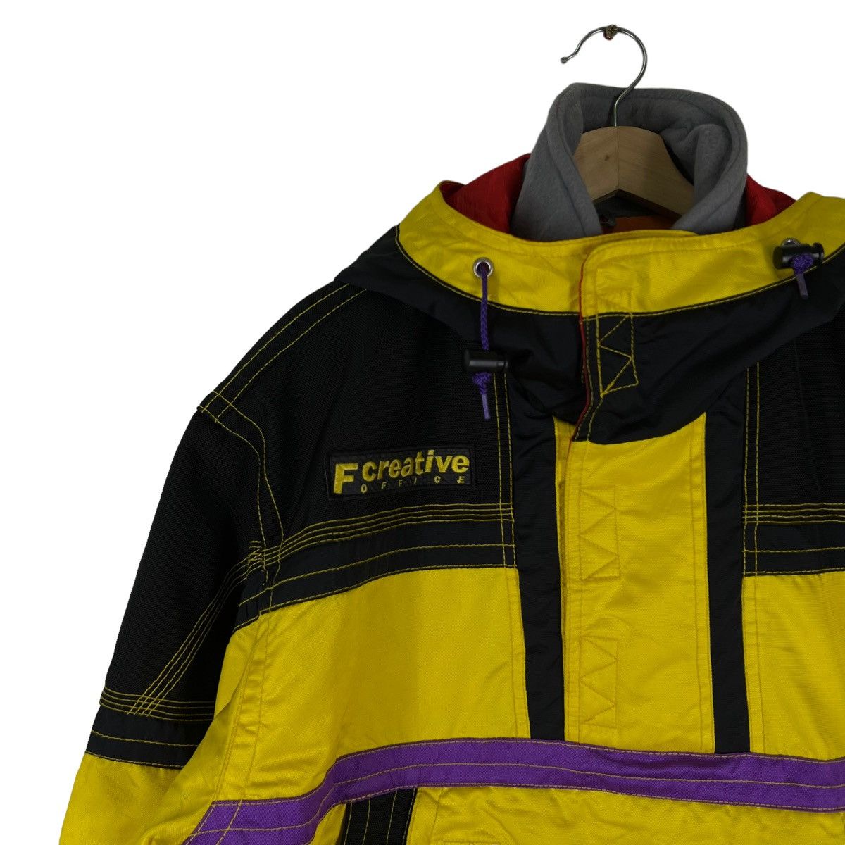 Japanese Brand RARE COLOUR SKI JACKET F CREATIVE MULTI POCKET Size US L / EU 52-54 / 3 - 5 Thumbnail
