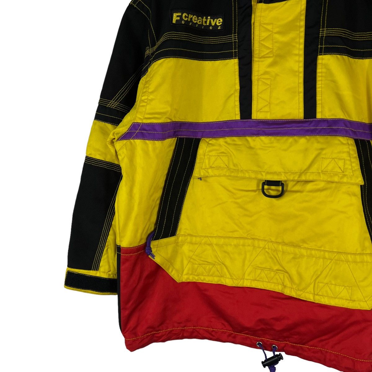 Japanese Brand RARE COLOUR SKI JACKET F CREATIVE MULTI POCKET Size US L / EU 52-54 / 3 - 4 Thumbnail