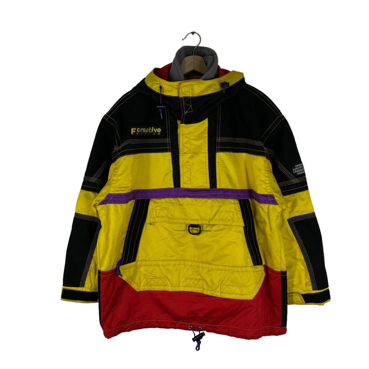 Japanese Brand RARE COLOUR SKI JACKET F CREATIVE MULTI POCKET Size US L / EU 52-54 / 3 - 1 Thumbnail