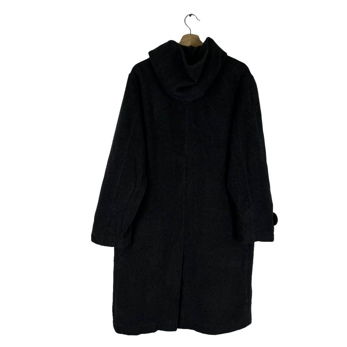 Vintage ICONIC BLACK VINTAGE WOOL JACKET DKNY JAPAN ISSEY MIYAKE Size US M / EU 48-50 / 2 - 5 Thumbnail