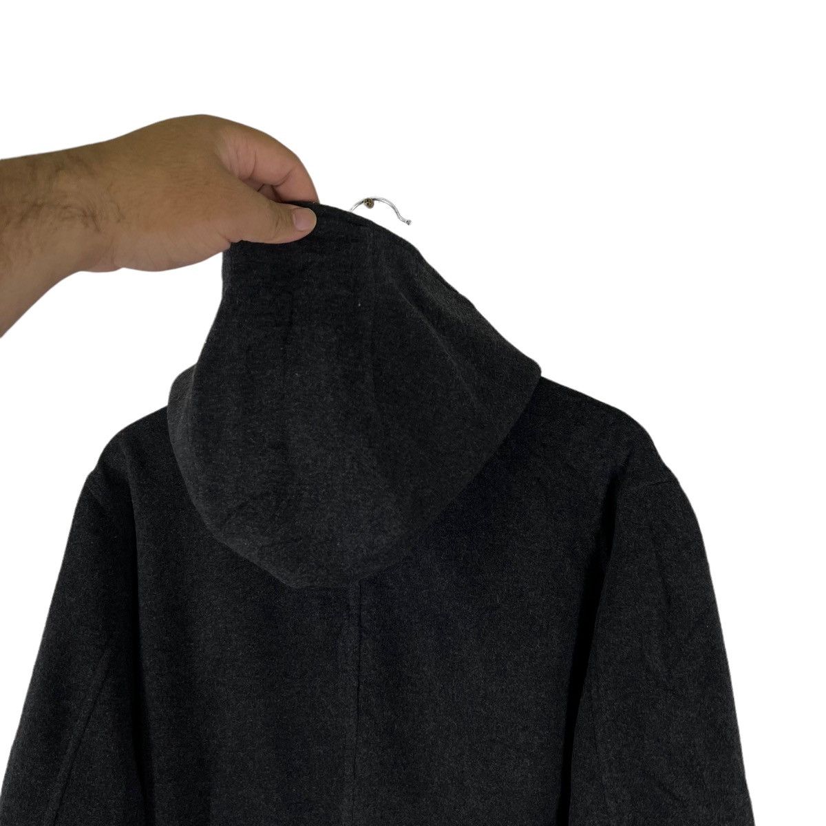Vintage ICONIC BLACK VINTAGE WOOL JACKET DKNY JAPAN ISSEY MIYAKE Size US M / EU 48-50 / 2 - 6 Thumbnail
