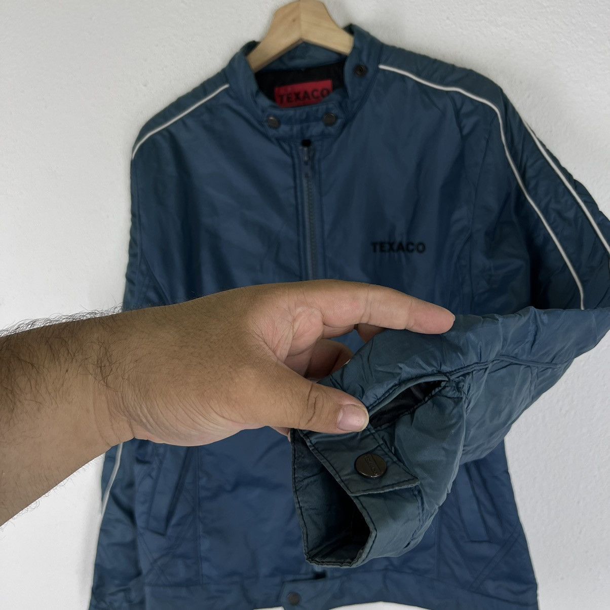 Japanese Brand VINTAGE SURVIVAL JACKET MILITARY WEAR TEXACO JAPAN MADE Size US L / EU 52-54 / 3 - 8 Thumbnail