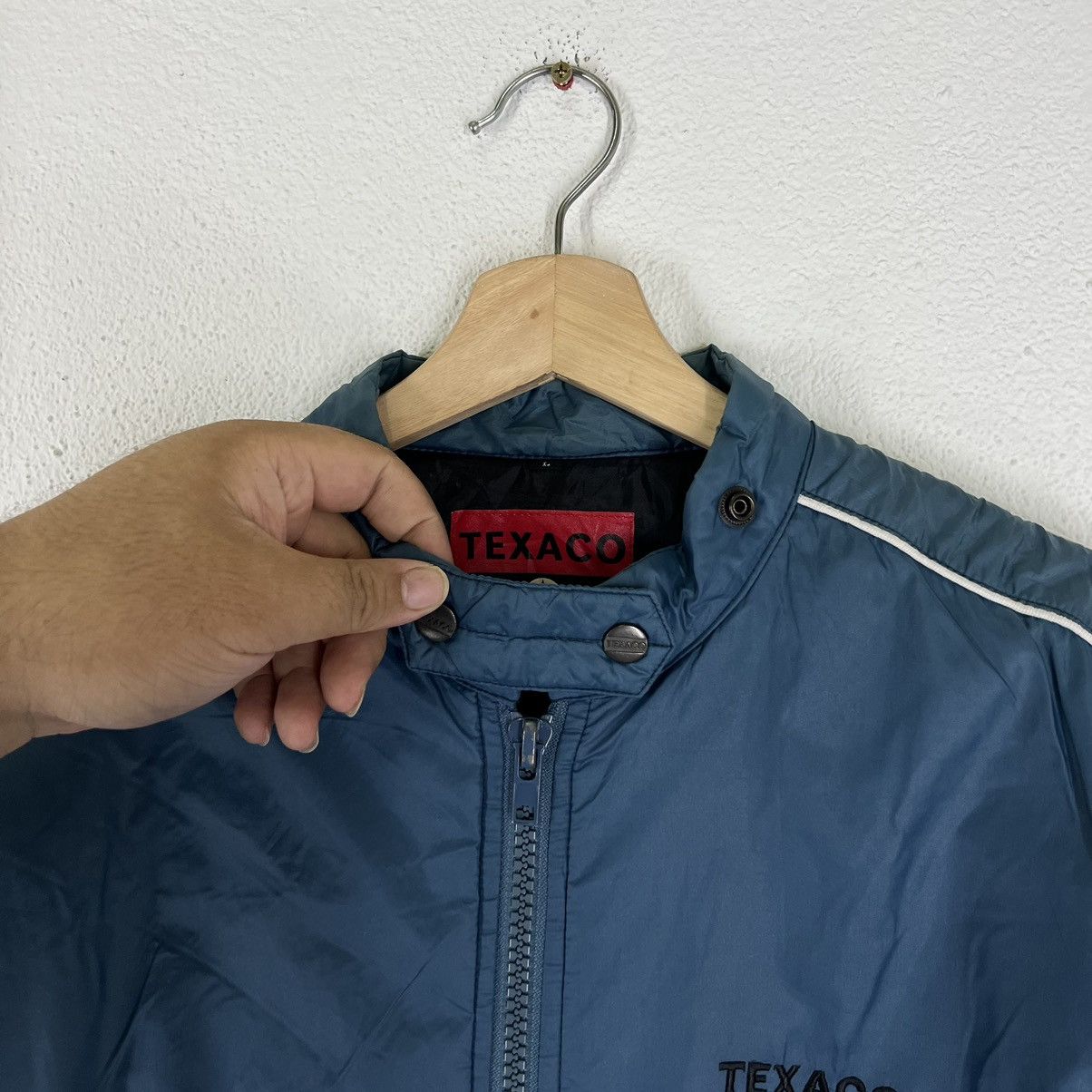 Japanese Brand VINTAGE SURVIVAL JACKET MILITARY WEAR TEXACO JAPAN MADE Size US L / EU 52-54 / 3 - 9 Thumbnail
