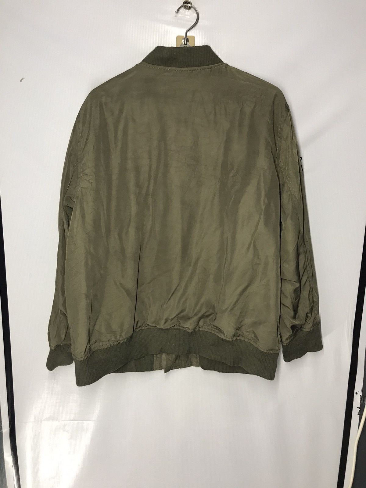 Japanese Brand Private pause Flight zipper jacket with patches Size US L / EU 52-54 / 3 - 9 Thumbnail
