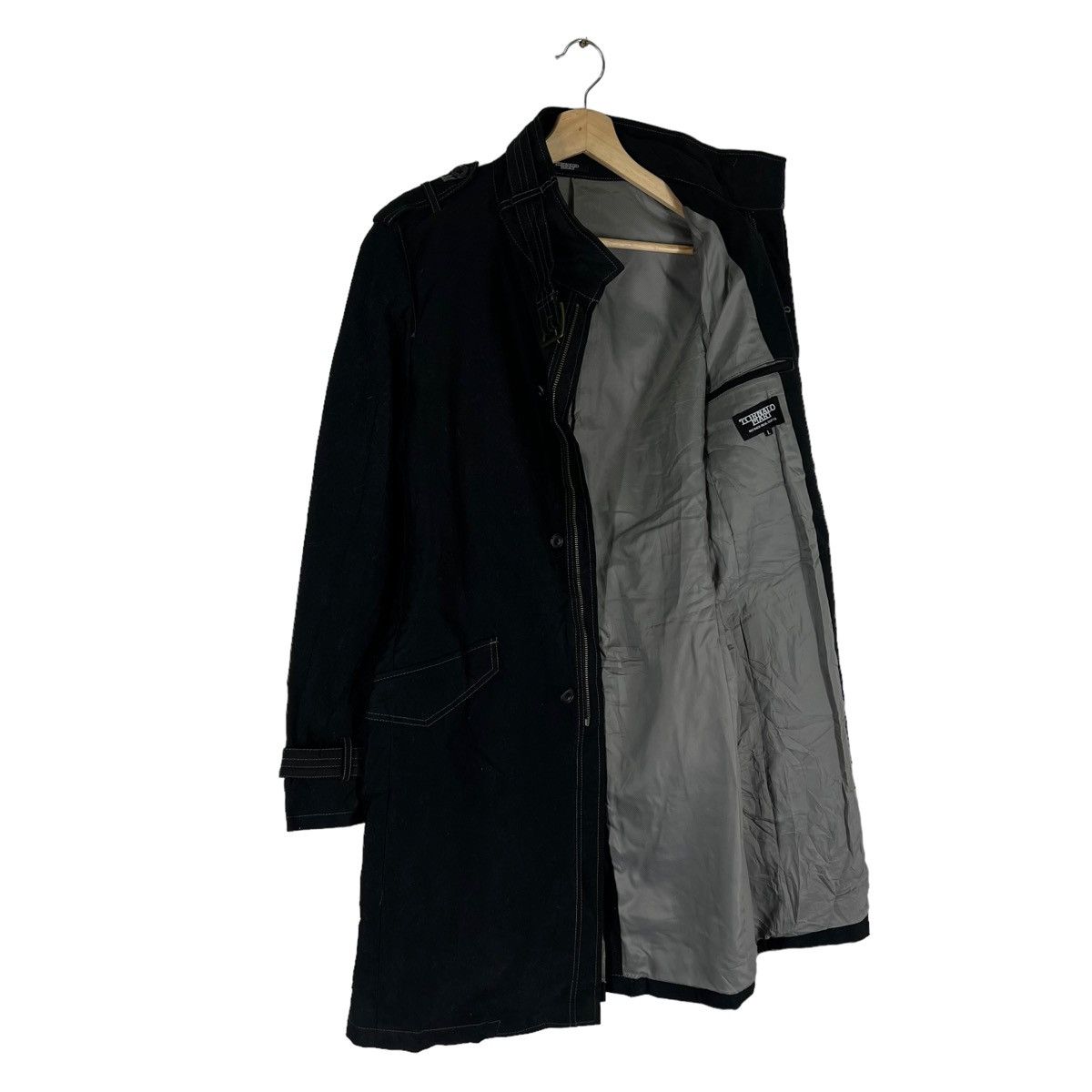 Japanese Brand VINTAGE LONG JACKET PARACHUTE TORNADO MART ISSEY MIYAKE Size US L / EU 52-54 / 3 - 10 Thumbnail