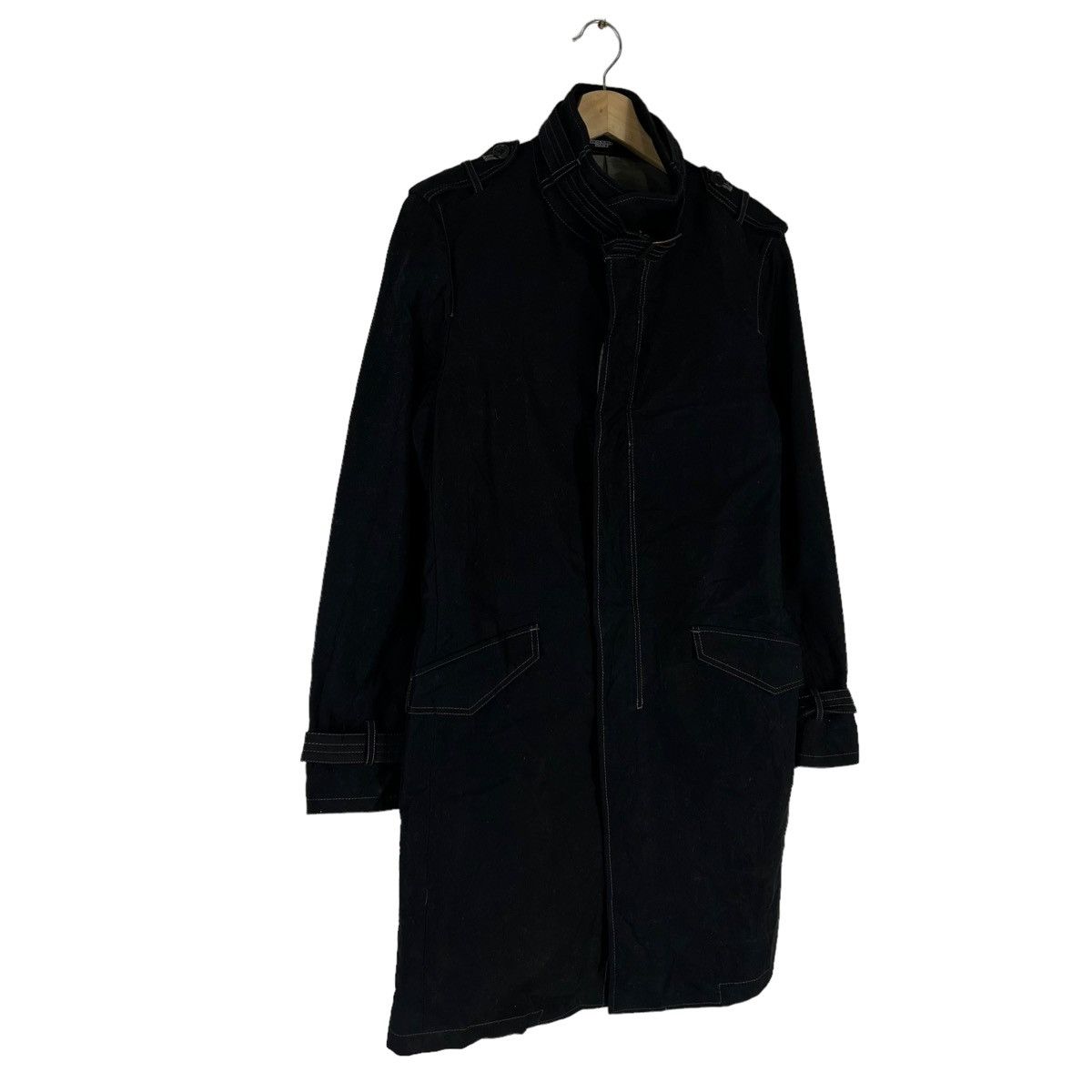 Japanese Brand VINTAGE LONG JACKET PARACHUTE TORNADO MART ISSEY MIYAKE Size US L / EU 52-54 / 3 - 2 Thumbnail