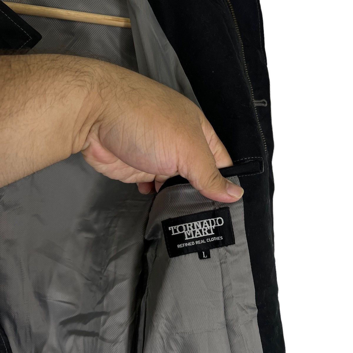 Japanese Brand VINTAGE LONG JACKET PARACHUTE TORNADO MART ISSEY MIYAKE Size US L / EU 52-54 / 3 - 12 Thumbnail