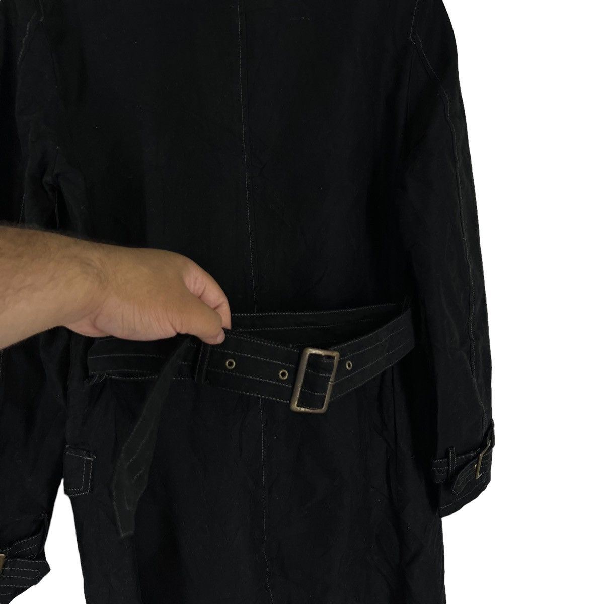 Japanese Brand VINTAGE LONG JACKET PARACHUTE TORNADO MART ISSEY MIYAKE Size US L / EU 52-54 / 3 - 8 Thumbnail