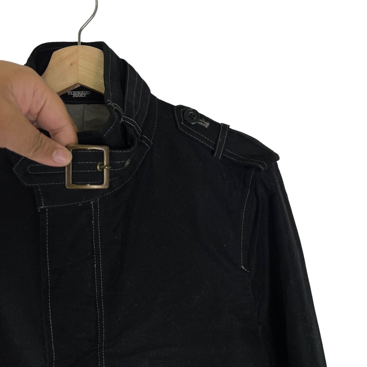 Japanese Brand VINTAGE LONG JACKET PARACHUTE TORNADO MART ISSEY MIYAKE Size US L / EU 52-54 / 3 - 5 Thumbnail
