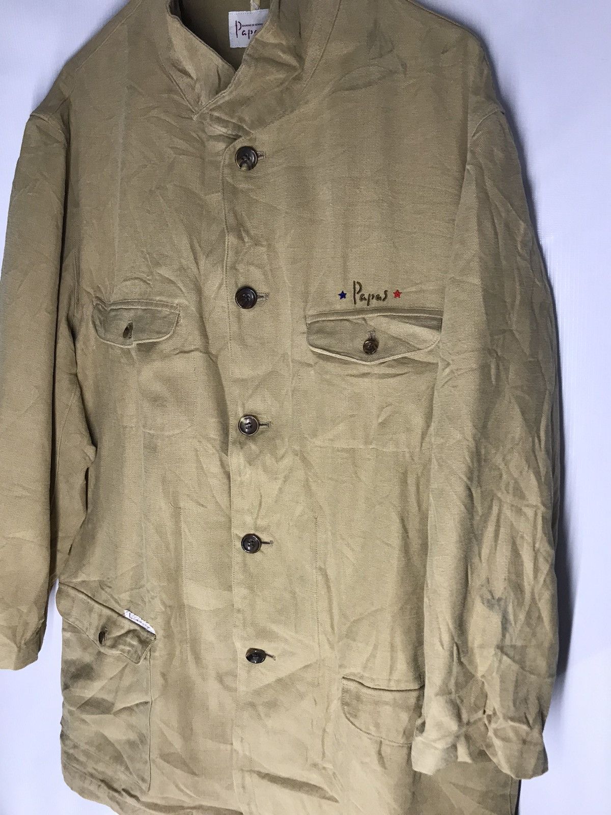 Japanese Brand Papa's Maniere De Heming buttonUp Jacket Size US M / EU 48-50 / 2 - 5 Thumbnail