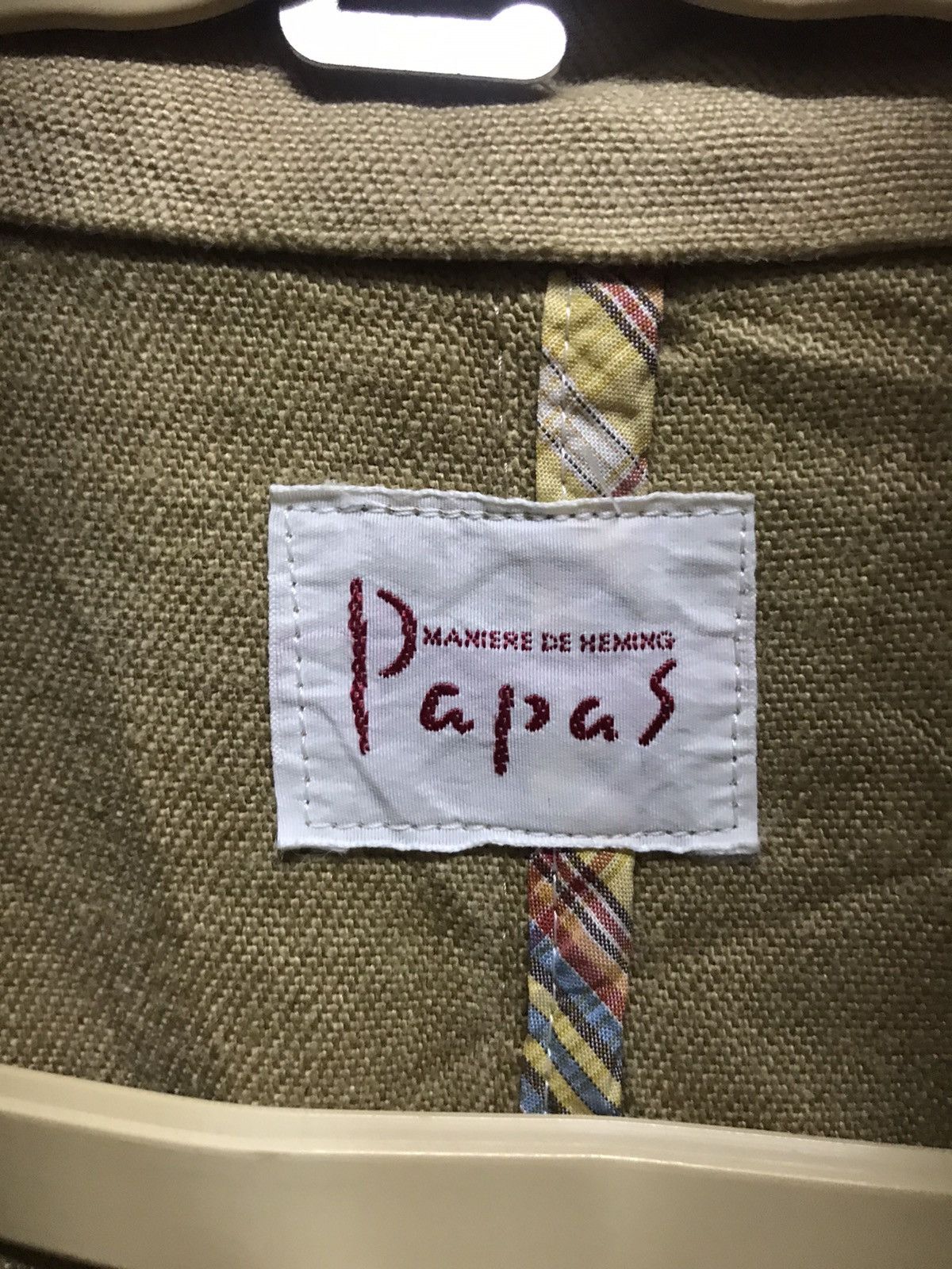 Japanese Brand Papa's Maniere De Heming buttonUp Jacket Size US M / EU 48-50 / 2 - 3 Thumbnail