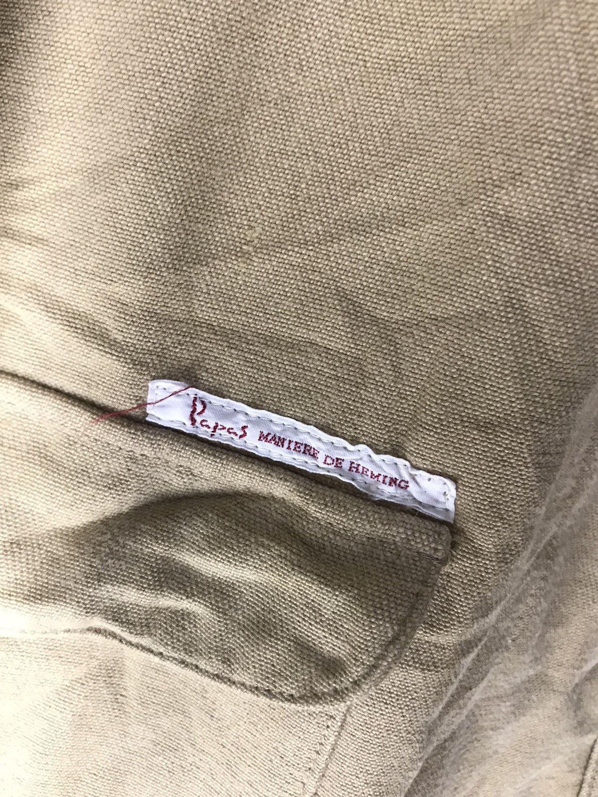 Japanese Brand Papa's Maniere De Heming buttonUp Jacket Size US M / EU 48-50 / 2 - 4 Thumbnail