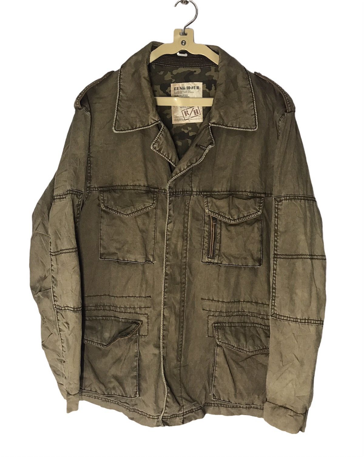 Japanese Brand Rush hour zipper jacket multipocket Size US M / EU 48-50 / 2 - 1 Thumbnail