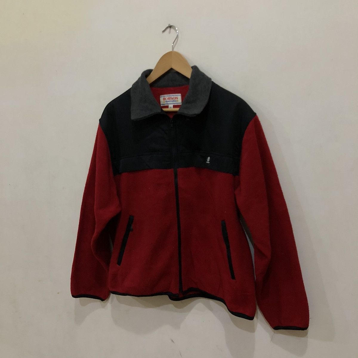 Japanese Brand Bobson Fleece Full Zipper Jacket Size US M / EU 48-50 / 2 - 2 Thumbnail