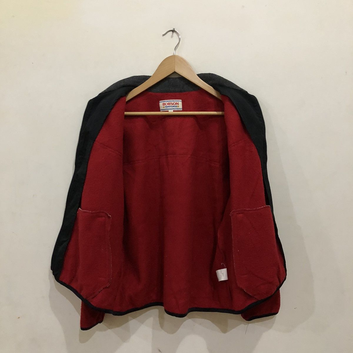 Japanese Brand Bobson Fleece Full Zipper Jacket Size US M / EU 48-50 / 2 - 7 Thumbnail