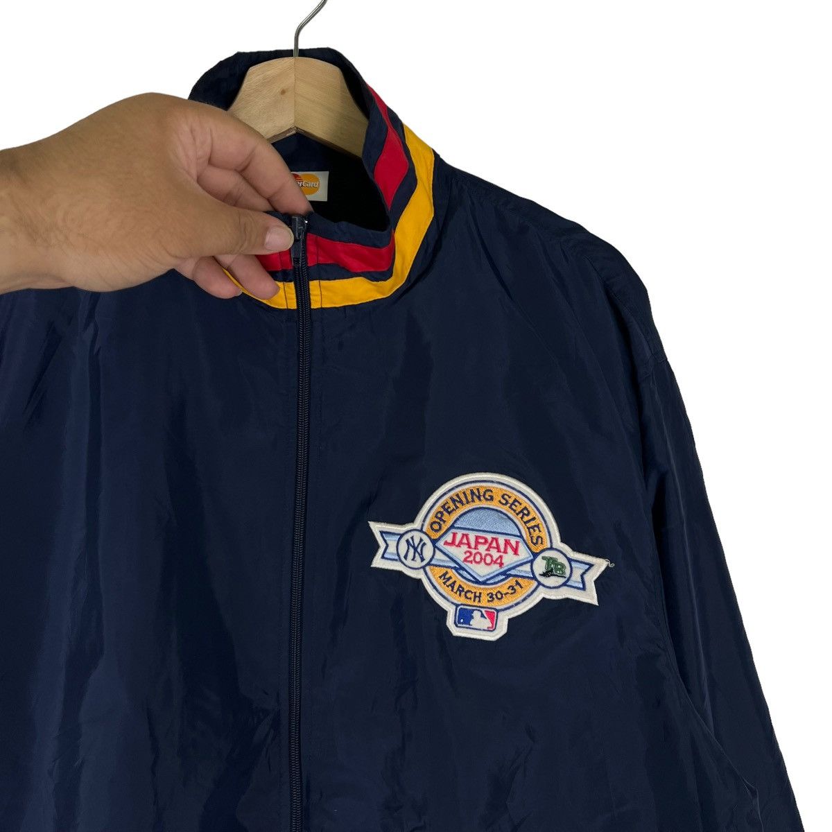 Japanese Brand VINTAGE MLB JACKET SPONSOR MASTERCARD JAPAN OPENING GAMES Size US M / EU 48-50 / 2 - 5 Thumbnail