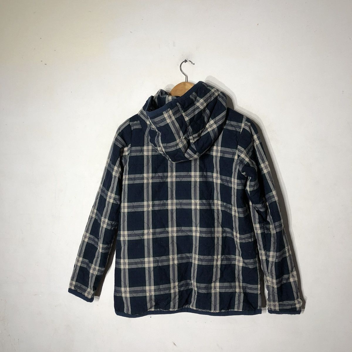 Japanese Brand QUILTED TARTAN DESIGN BUTTON JACKET X'TYLE Size US L / EU 52-54 / 3 - 7 Thumbnail