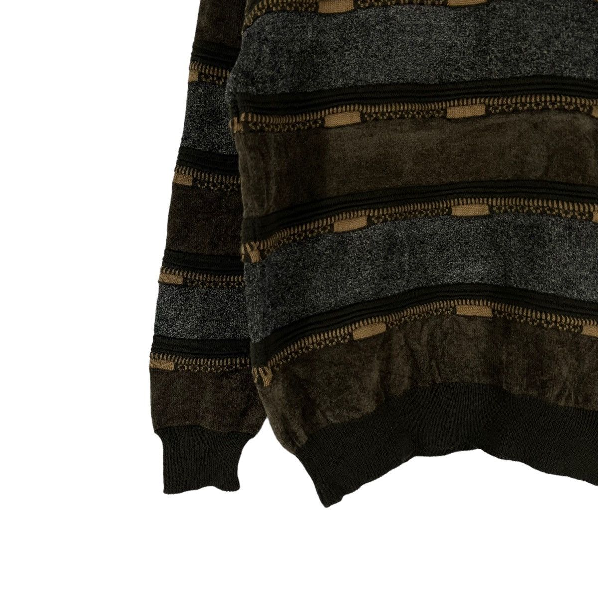 Japanese Brand VINTAGE KNIT SWEATSHIRT NAVAJO DESIGN LONPITI ISSEY MIYAKE Size US M / EU 48-50 / 2 - 4 Thumbnail