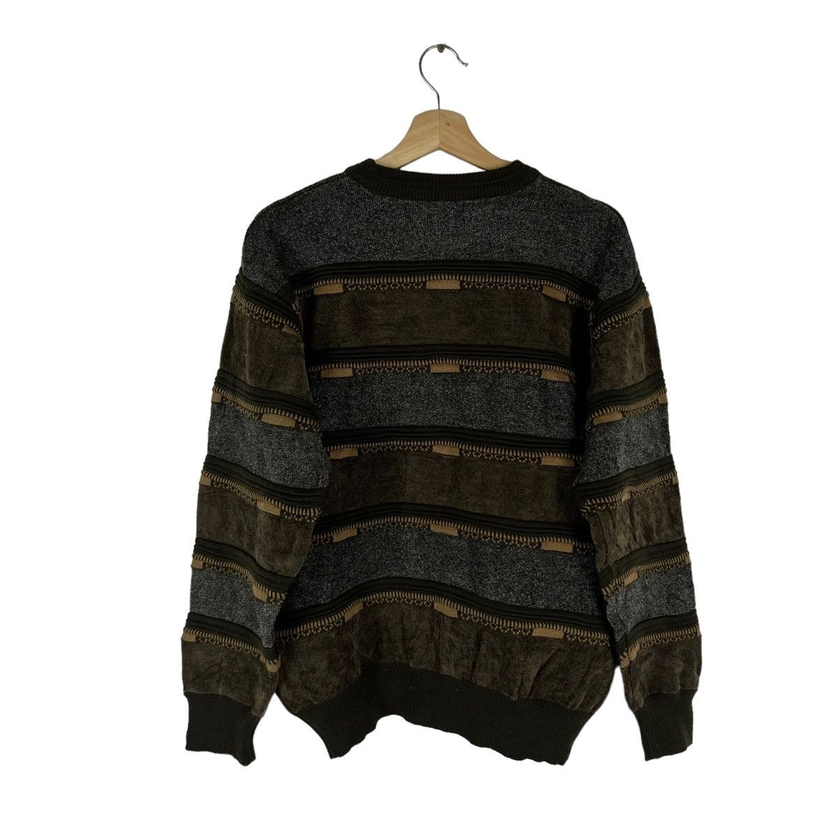 Japanese Brand VINTAGE KNIT SWEATSHIRT NAVAJO DESIGN LONPITI ISSEY MIYAKE Size US M / EU 48-50 / 2 - 7 Thumbnail