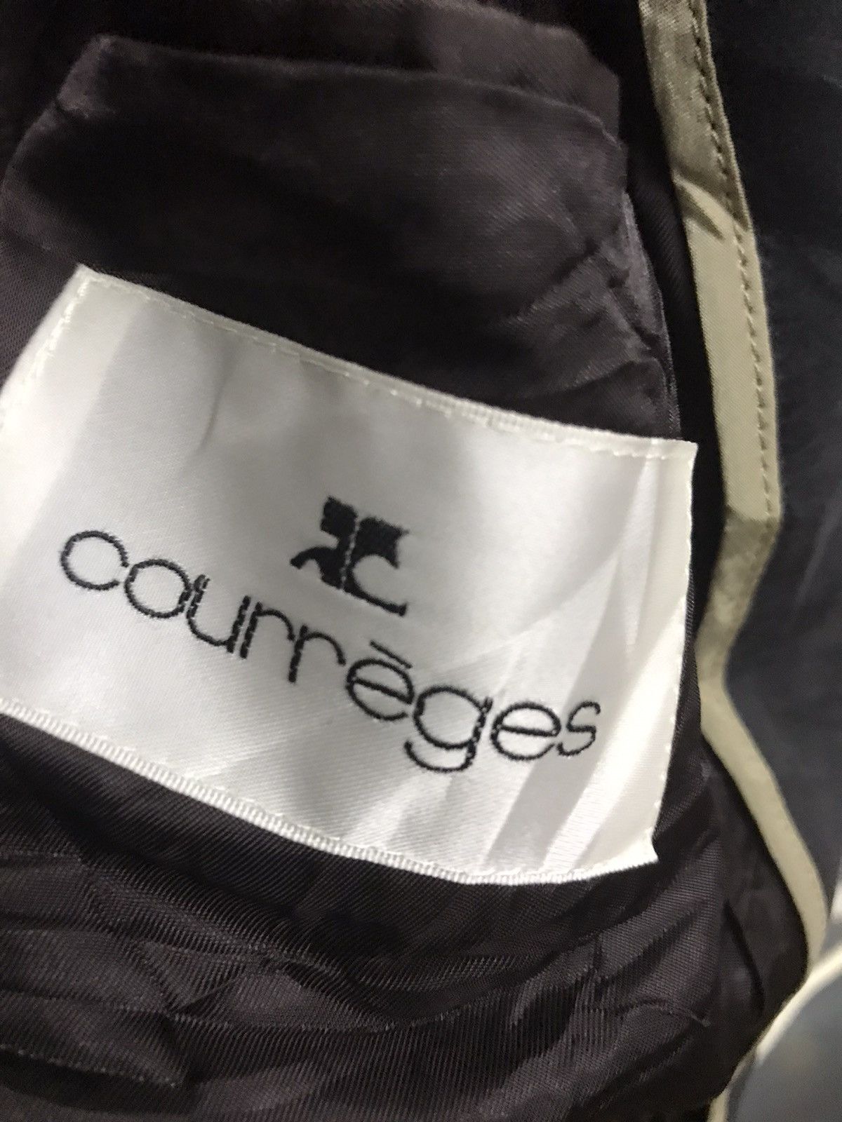 Courreges × Designer Vintage Courreges Buttons Blazer Jacket Size 44R - 3 Thumbnail