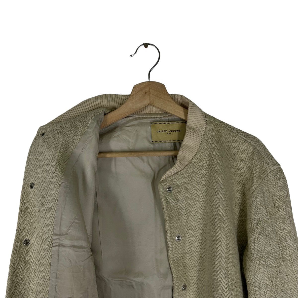 Japanese Brand VINTAGE VARSITY JACKET UNITED ARROWS JAPAN MADE Size US S / EU 44-46 / 1 - 9 Thumbnail