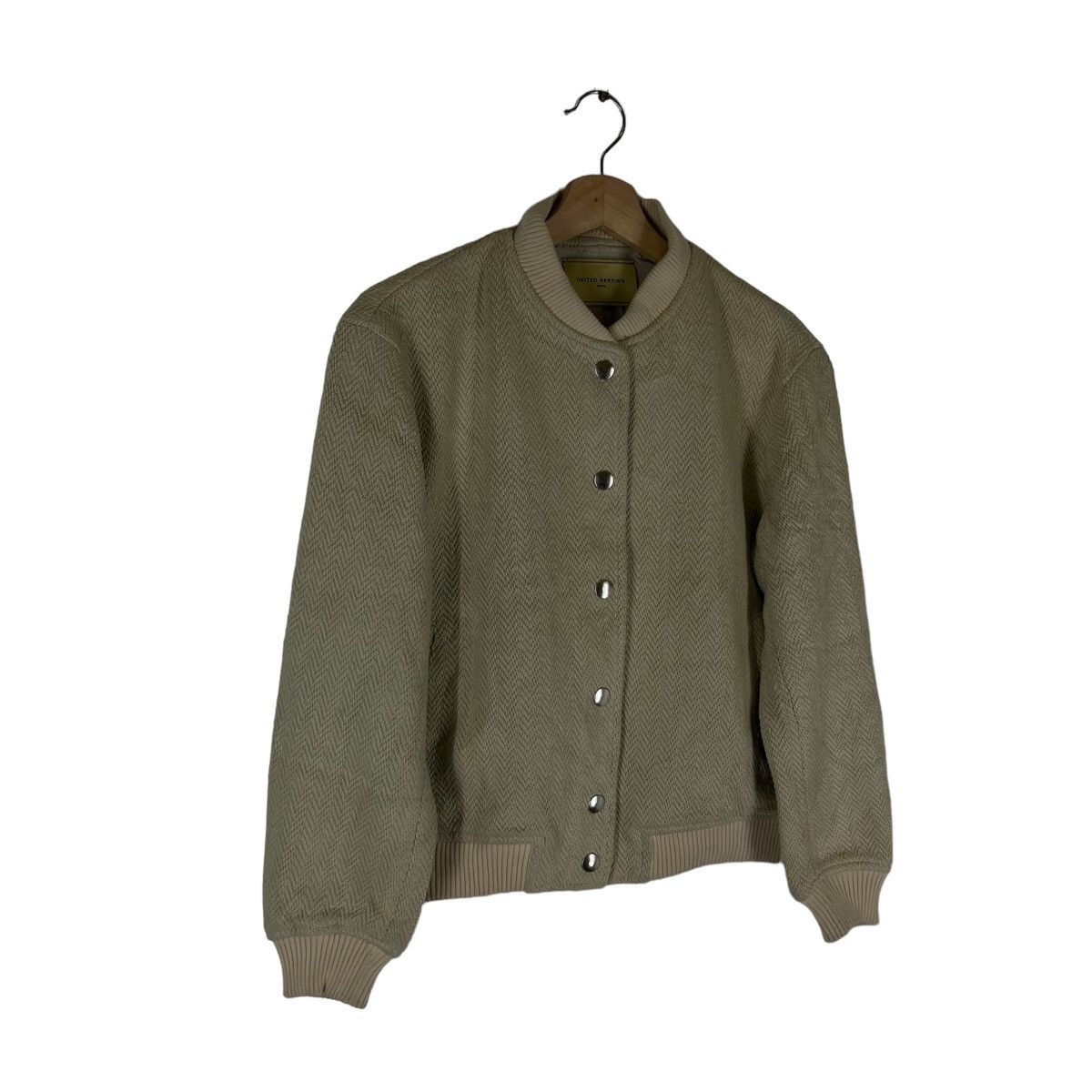 Japanese Brand VINTAGE VARSITY JACKET UNITED ARROWS JAPAN MADE Size US S / EU 44-46 / 1 - 2 Thumbnail