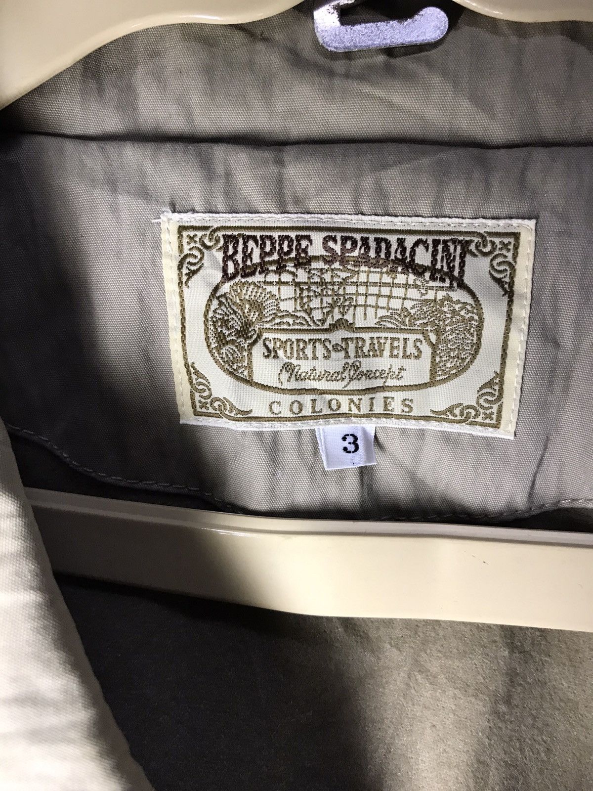 Japanese Brand × Vintage Nice Vintage beppe spadacini jacket hidden hoodie Size US L / EU 52-54 / 3 - 3 Thumbnail