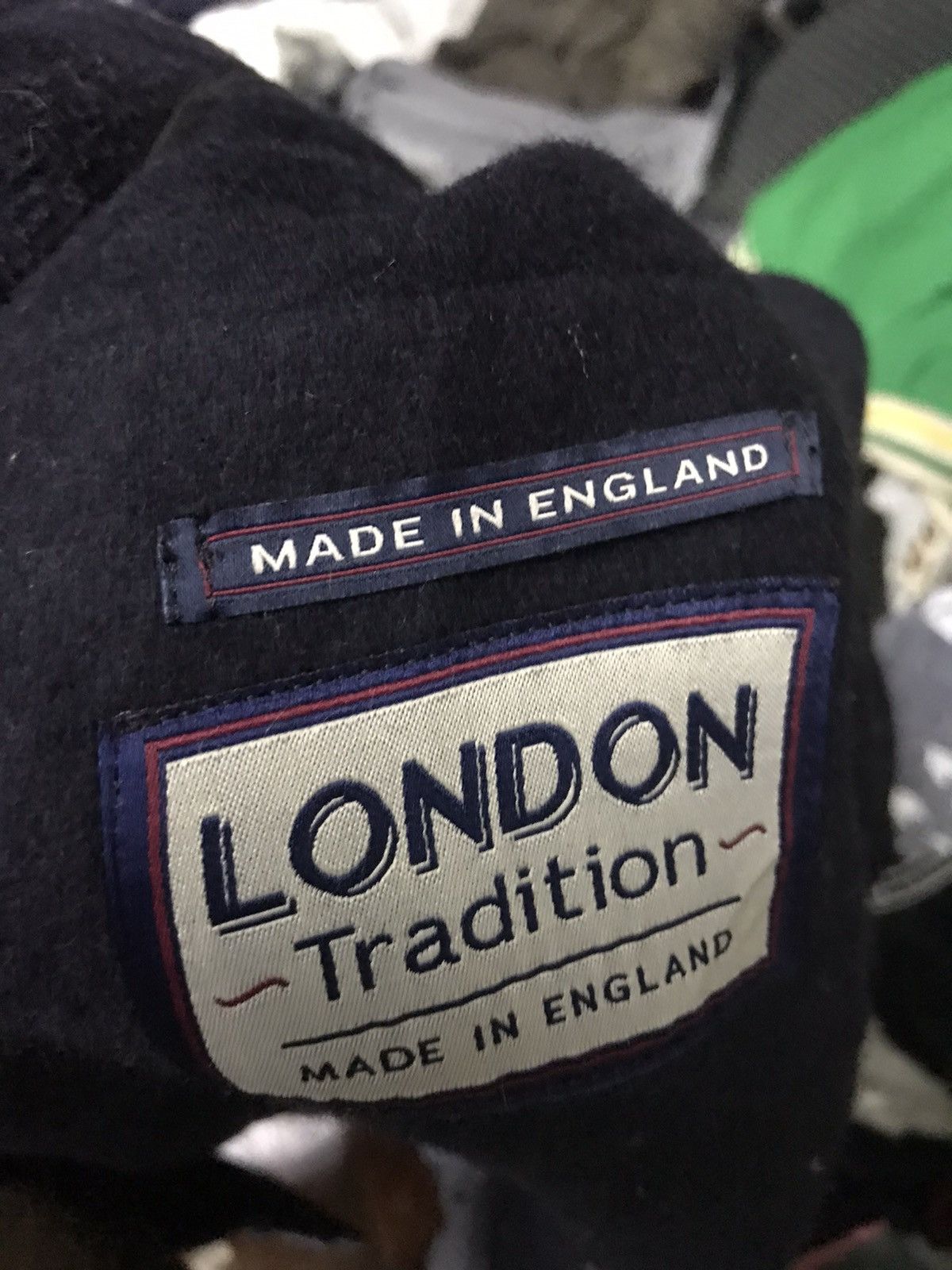 Other London tradisional wool long jacket hoodie made in England Size US S / EU 44-46 / 1 - 3 Thumbnail