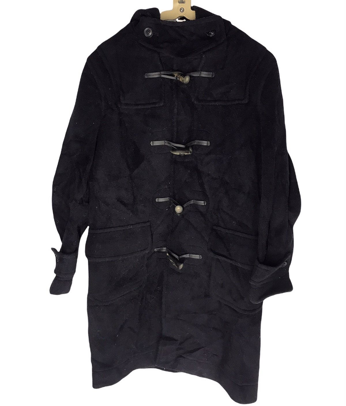 Other London tradisional wool long jacket hoodie made in England Size US S / EU 44-46 / 1 - 1 Thumbnail