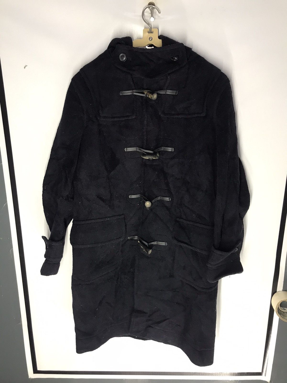 Other London tradisional wool long jacket hoodie made in England Size US S / EU 44-46 / 1 - 5 Thumbnail