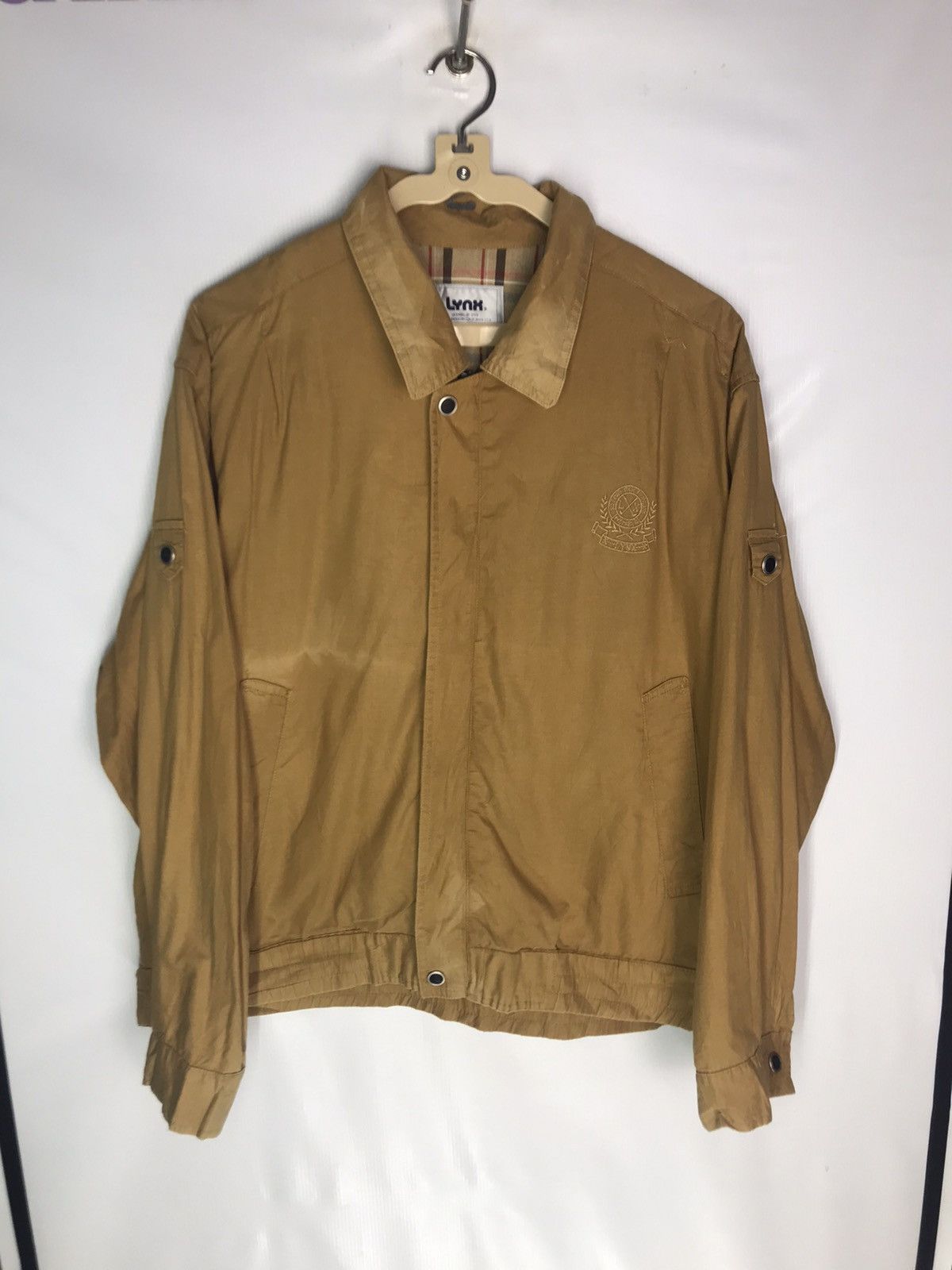 Japanese Brand Lynx small logo zipper jacket Japanese brand Size US M / EU 48-50 / 2 - 6 Thumbnail