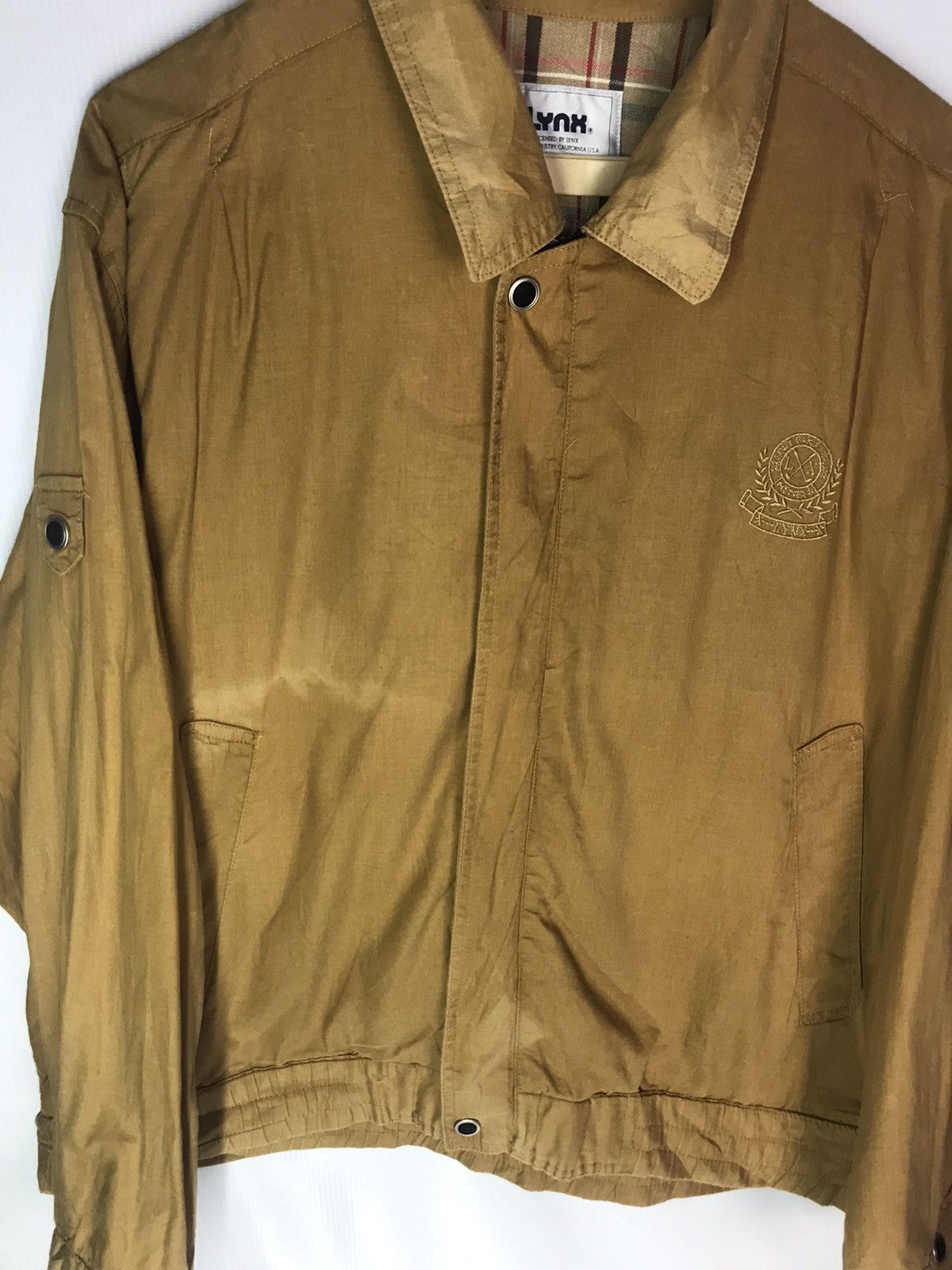 Japanese Brand Lynx small logo zipper jacket Japanese brand Size US M / EU 48-50 / 2 - 4 Thumbnail