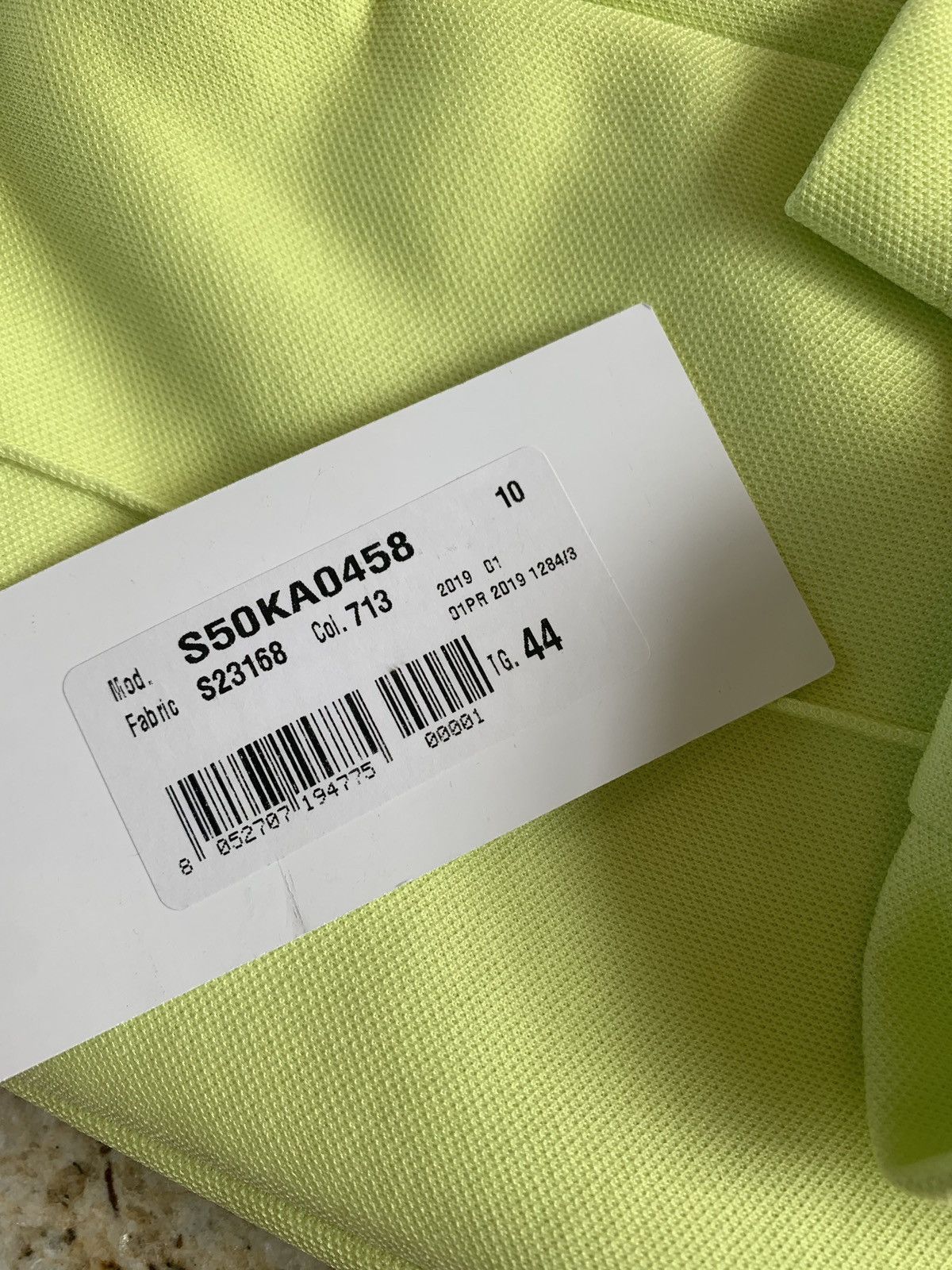 Maison Margiela Highlighter Yellow Trousers With Black Trim Size US 28 / EU 44 - 9 Thumbnail